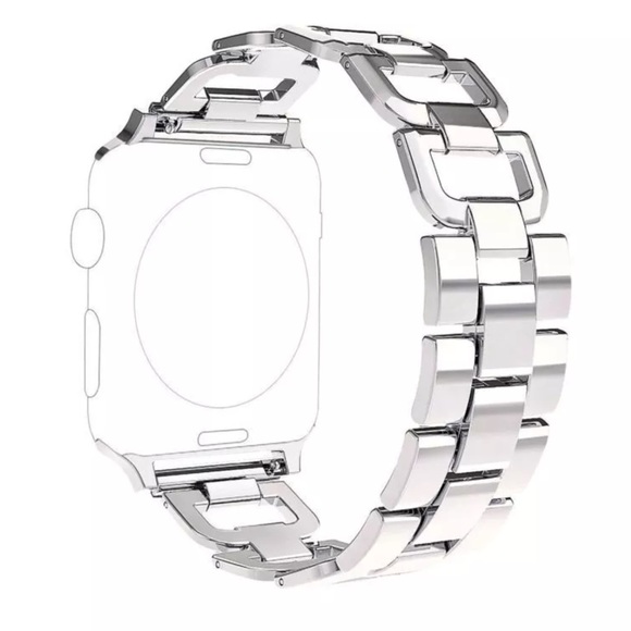 NWT 38mm Apple Watch Band Stainless Steel - Picture 3 of 4